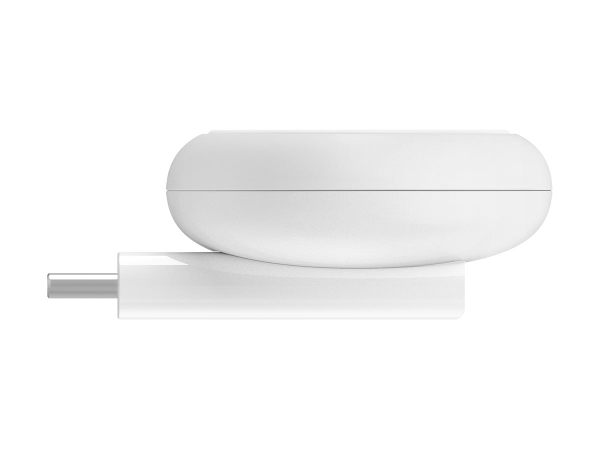 Belkin - Plot de charge sans fil - portable - 5 Watt - Fast Charge - Certifié MFI - WIZ022GLWH-B1 - Adaptateurs électriques et chargeurs