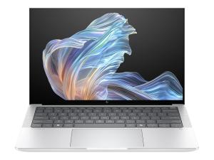 HP EliteBook X G1a Notebook Next Gen AI - Conception de charnière à 157 degrés - AMD Ryzen AI 9 - HX 375 / jusqu'à 5.1 GHz - Win 11 Pro - Radeon 890M - 64 Go RAM - 1 To SSD NVMe, TLC - 14" OLED écran tactile 2880 x 1800 (2.8K) - Wi-Fi 7, Bluetooth, NFC - argent glacé - clavier : Français - avec HP Wolf Pro Security Edition (3 ans) - B68YWET#ABF - Ordinateurs portables