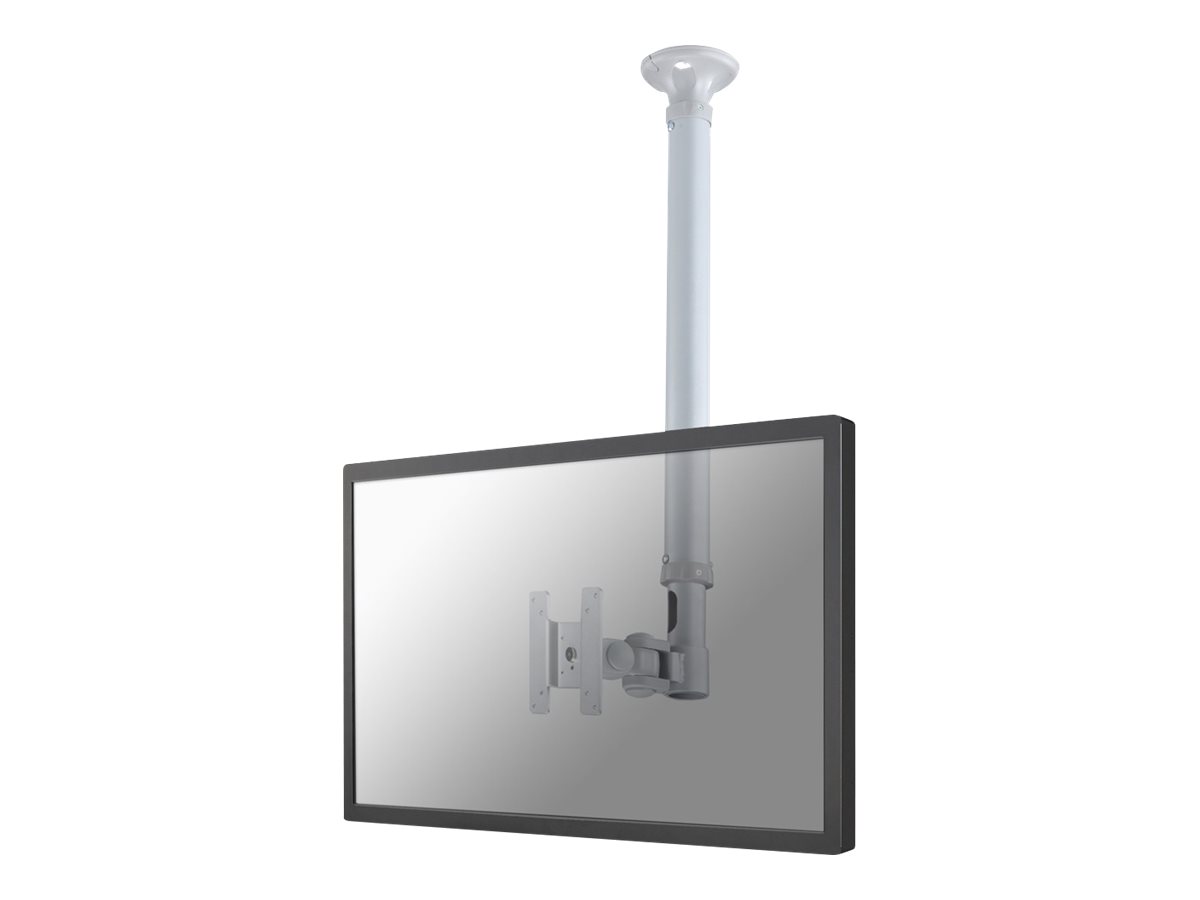 Neomounts FPMA-C100 - Support - pleine action - pour Écran LCD - argent - Taille d'écran : 10"-30" - montable au plafond - FPMA-C100SILVER - Accessoires pour écran