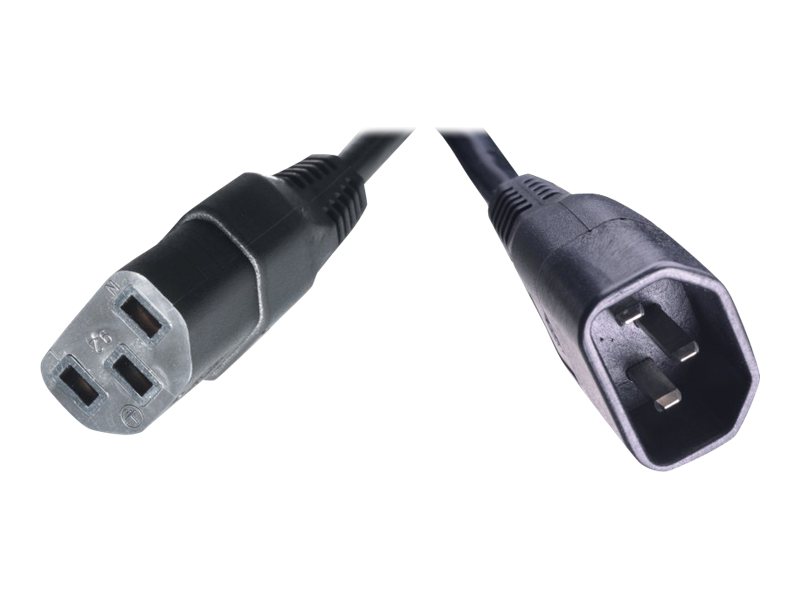 HPE - Câble d'alimentation - IEC 60320 C14 pour power IEC 60320 C13 - 2.5 m - pour Rack; StorageWorks MSL2024, MSL4048, MSL6060, MSL8096; StorageWorks 1/8 G2 Tape Autoloader - 142257-002 - Câbles d'alimentation