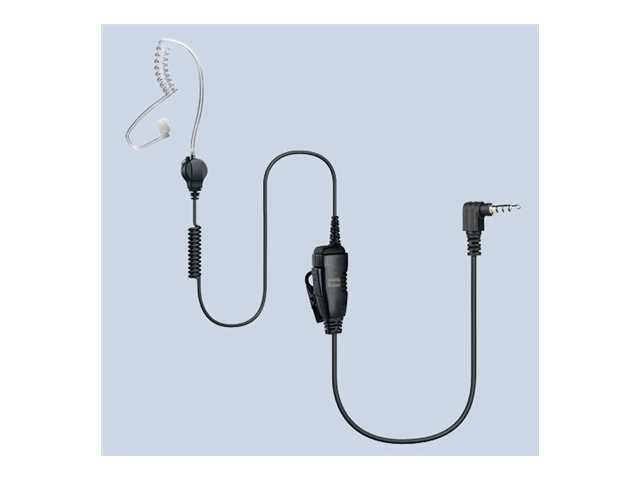 Crosscall - Kit piéton PTT discret écouteur avec micro - intra-auriculaire - filaire - jack 3,5mm - transparent - 1304149902264 - Écouteurs