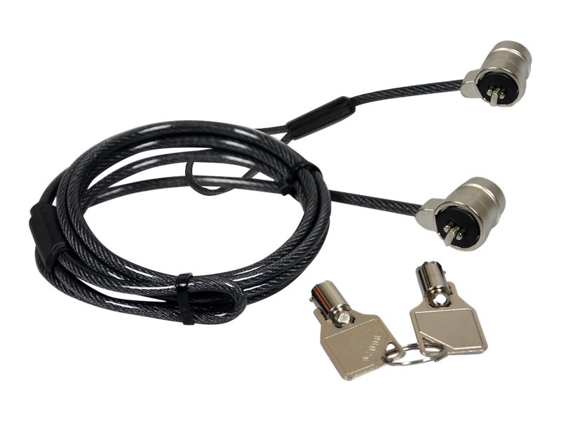 PORT TWIN HEAD - Câble de sécurité - 1.8 m - 901201 - Accessoires pour ordinateur portable et tablette