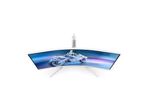 Philips Evnia 5000 34M2C5501A - Écran LED - jeux - incurvé - 34" - 3440 x 1400 WQHD @ 180 Hz - Fast VA - 300 cd/m² - 4000:1 - DisplayHDR 400 - 0.5 ms - 2xHDMI, DisplayPort - haut-parleurs - blanc - 34M2C5501A/00 - Écrans d'ordinateur