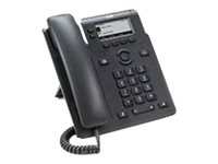 Cisco IP Phone 6821 - Téléphone VoIP avec ID d'appelant/appel en instance - SIP, SRTP - 2 lignes - CP-6821-3PCC-K9= - Téléphones filaires