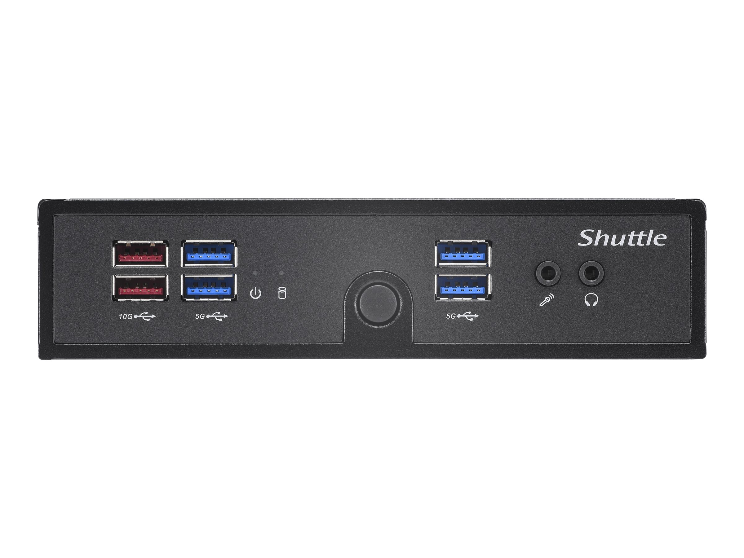 Shuttle XPC slim DS50U3 - Barebone - Slim-PC - 1 x Core i3 i3-1315U / jusqu'à 4.5 GHz - RAM 0 Go - UHD Graphics - Gigabit Ethernet, 2.5 Gigabit Ethernet - noir - DS50U3 - Mini-systèmes