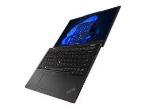 Lenovo ThinkPad X13 Yoga Gen 4 21F2 - Conception inclinable - Intel Core i7 - 1355U / jusqu'à 5 GHz - Evo - Win 11 Pro - Carte graphique Intel Iris Xe - 16 Go RAM - 512 Go SSD TCG Opal Encryption 2, NVMe - 13.3" IPS écran tactile 1920 x 1200 - Wi-Fi 6E - noir profond - clavier : Français - avec 1 an de support Premier Lenovo - 21F2005BFR - Ordinateurs portables