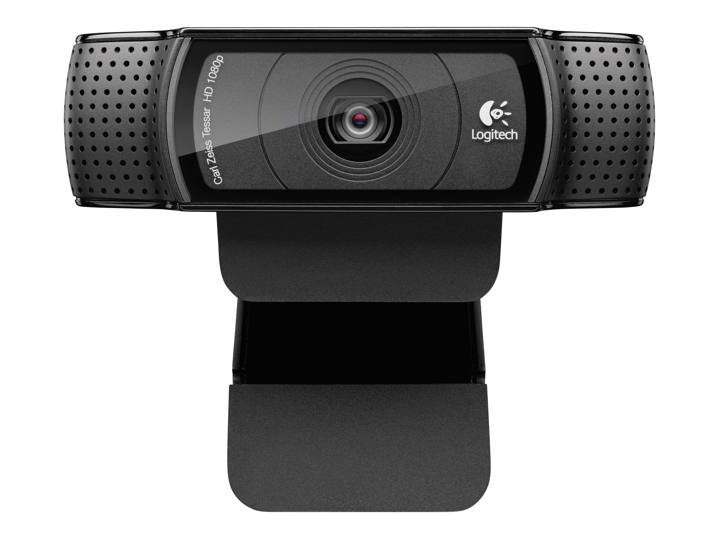 Caméra Web Logitech HD Pro C920 - Webcam - couleur - 1920 x 1080 - audio - USB 2.0 - H.264 - 960-001055 - Webcams