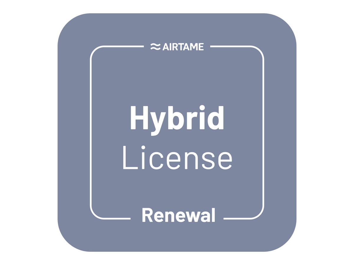 Airtame Hybrid - Renouvellement de la licence d'abonnement (1 an) - hébergé - AT-HYBRID-1Y-RENEWAL - Abonnements pour application