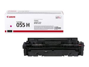 Canon 055 H - Haute capacité - magenta - original - cartouche de toner - pour imageCLASS LBP664, MF745; i-SENSYS LBP663, LBP664, MF742, MF744, MF746; Satera LBP662 - 3018C002 - Cartouches de toner Canon