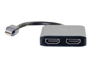 C2G Mini DisplayPort 1.2 to Dual HDMI MST Hub - Répartiteur vidéo/audio - 2 x HDMI - de bureau - 84292 - Commutateurs KVM