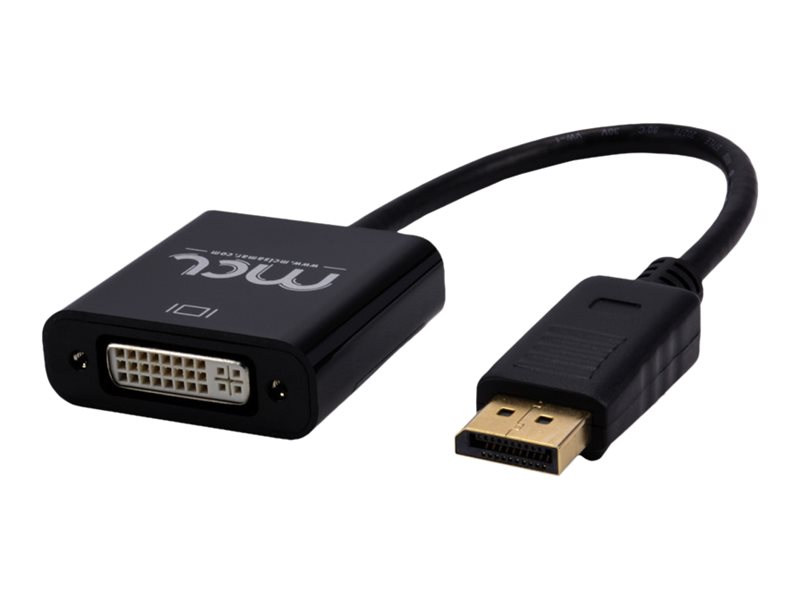 MCL - Adaptateur vidéo - DisplayPort (M) pour DVI-I (F) - DisplayPort 1.1 / DVI 1.1 - support 1080p, passif - CG-290C - Câbles vidéo