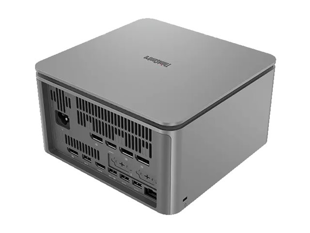 Lenovo ThinkCentre neo Ultra 12W1 - Minuscule Core i9 i9-14900 / jusqu'à 5.8 GHz - vPro Enterprise - RAM 32 Go - SSD 1 To - TCG Opal Encryption 2, NVMe, Performance - GeForce RTX 4060 - Gigabit Ethernet, Bluetooth 5.3, IEEE 802.11ax (Wi-Fi 6), IEEE 802.11be (Wi-Fi 7) - Win 11 Pro - moniteur : aucun - clavier : Français - gris luna - TopSeller - avec 3 ans de support Lenovo sur site - 12W1000NFR - Ordinateurs de bureau