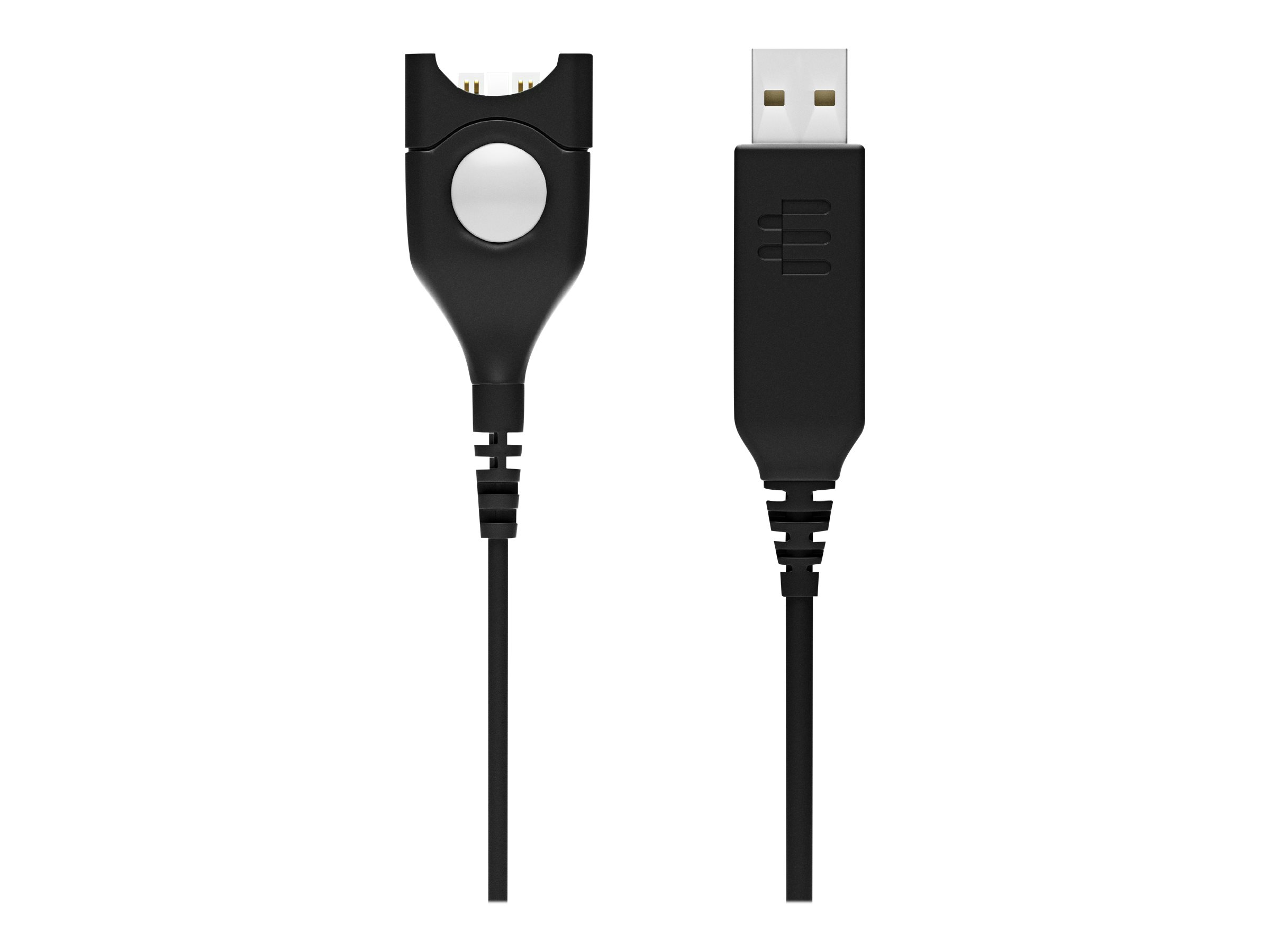 EPOS | SENNHEISER USB-ED 01 - Câble pour casque micro - USB mâle pour EasyDisconnect mâle - 2.2 m - pour Sennheiser Century SC 660; SH 330 - 1000822 - Câbles pour écouteurs