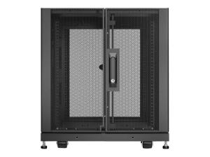 APC NetShelter SX - Rack armoire - noir - 12U - 19" - pour P/N: SURT48RMXLBP - AR3003 - Accessoires pour serveur
