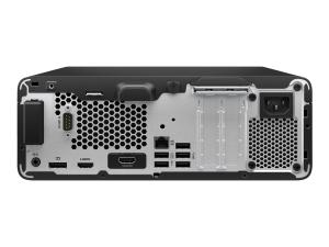 HP Pro 400 G9 - SFF - Core i3 13100 / jusqu'à 4.5 GHz - RAM 8 Go - SSD 256 Go - NVMe - graveur de DVD - UHD Graphics 730 - Gigabit Ethernet - Win 11 Pro - moniteur : aucun - 6U4A4EA#ABF - Ordinateurs de bureau