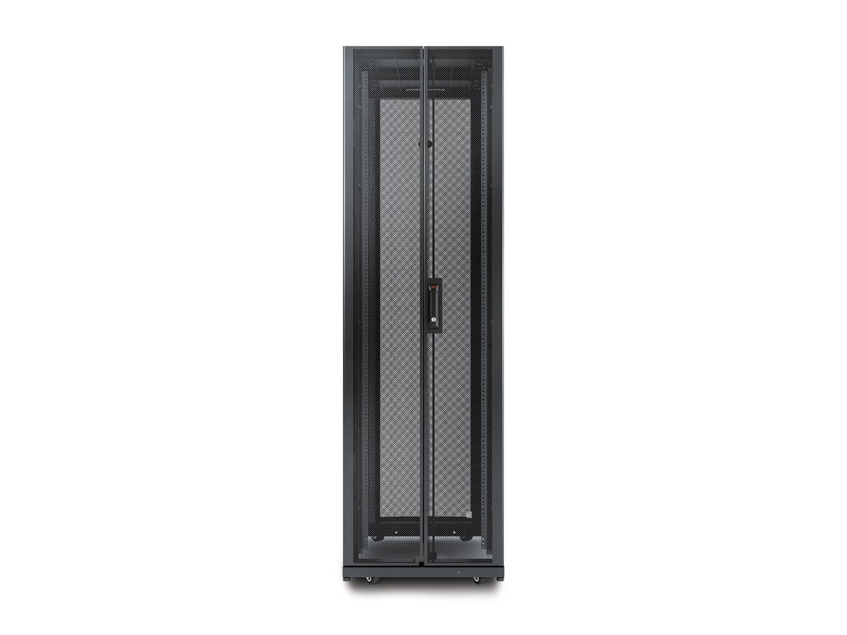 APC NetShelter AV Enclosure with Sides and 10-32 Threaded Rails - Rack - noir - 42U - AR3810 - Accessoires pour serveur