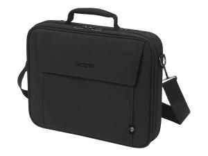 DICOTA Eco Multi BASE - Sacoche pour ordinateur portable - 14" - 15.6" - noir - D30446-RPET - Sacoches pour ordinateur portable