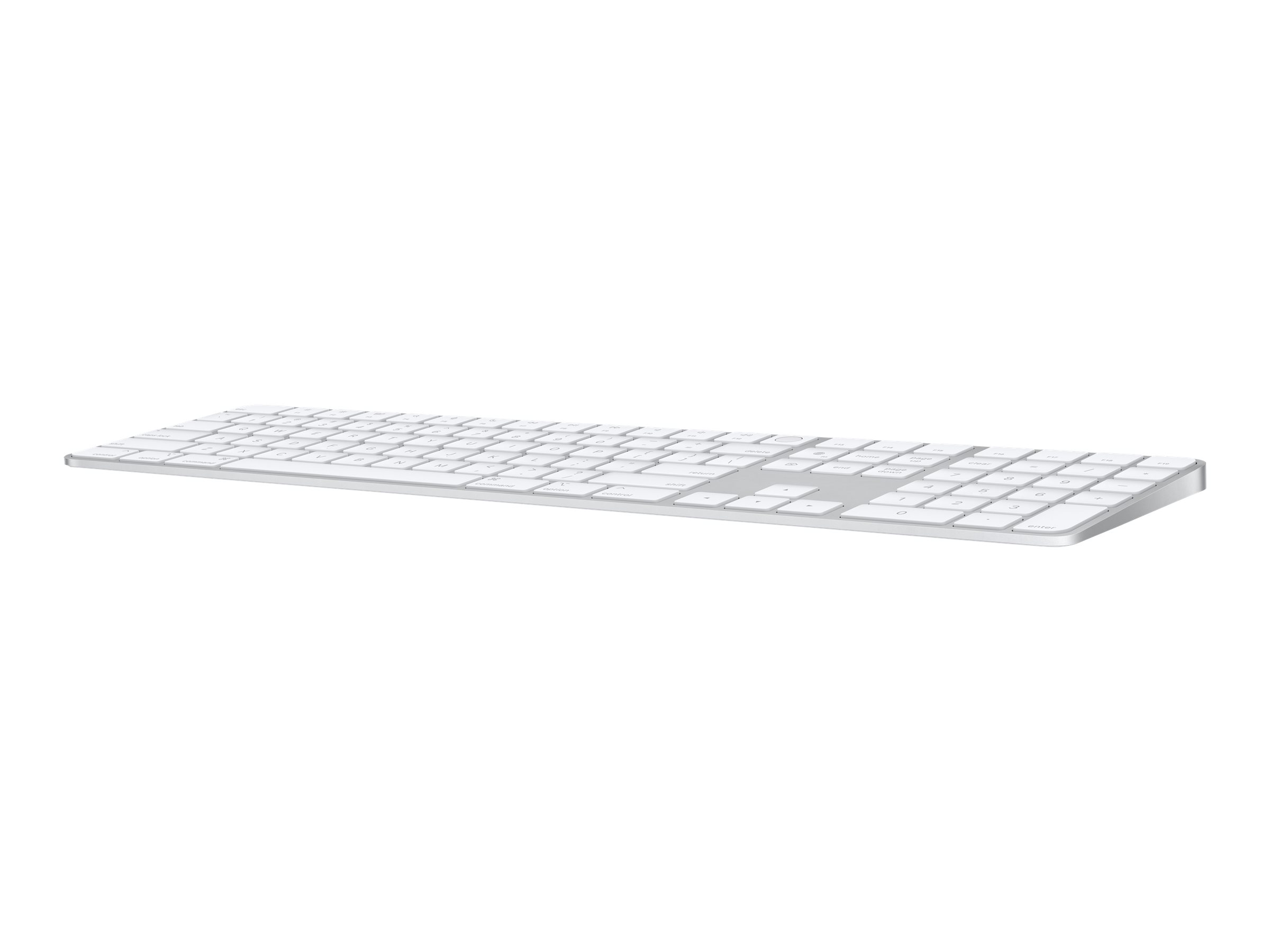 Apple Magic Keyboard with Touch ID and Numeric Keypad - Clavier - Bluetooth, USB-C - QWERTY - US - MK2C3LB/A - Claviers