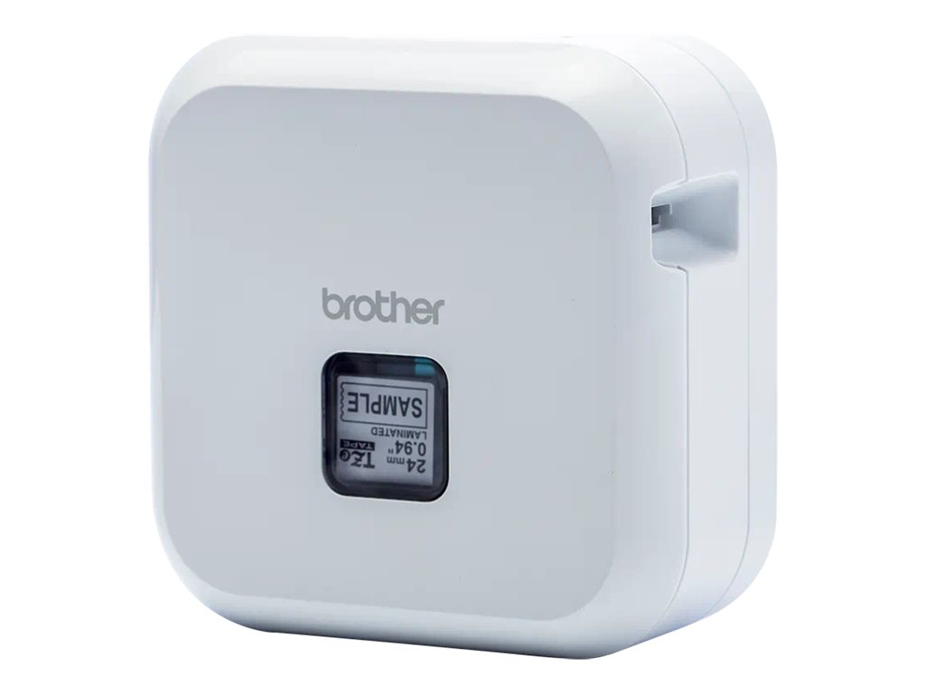 Brother P-Touch Cube Plus PT-P710BTH - Imprimante d'étiquettes - transfert thermique - Rouleau (2,4 cm) - 180 x 360 dpi - jusqu'à 20 mm/sec - USB 2.0, Bluetooth 2.1 EDR - outil de coupe - PTP710BTHZ1 - Imprimantes thermiques