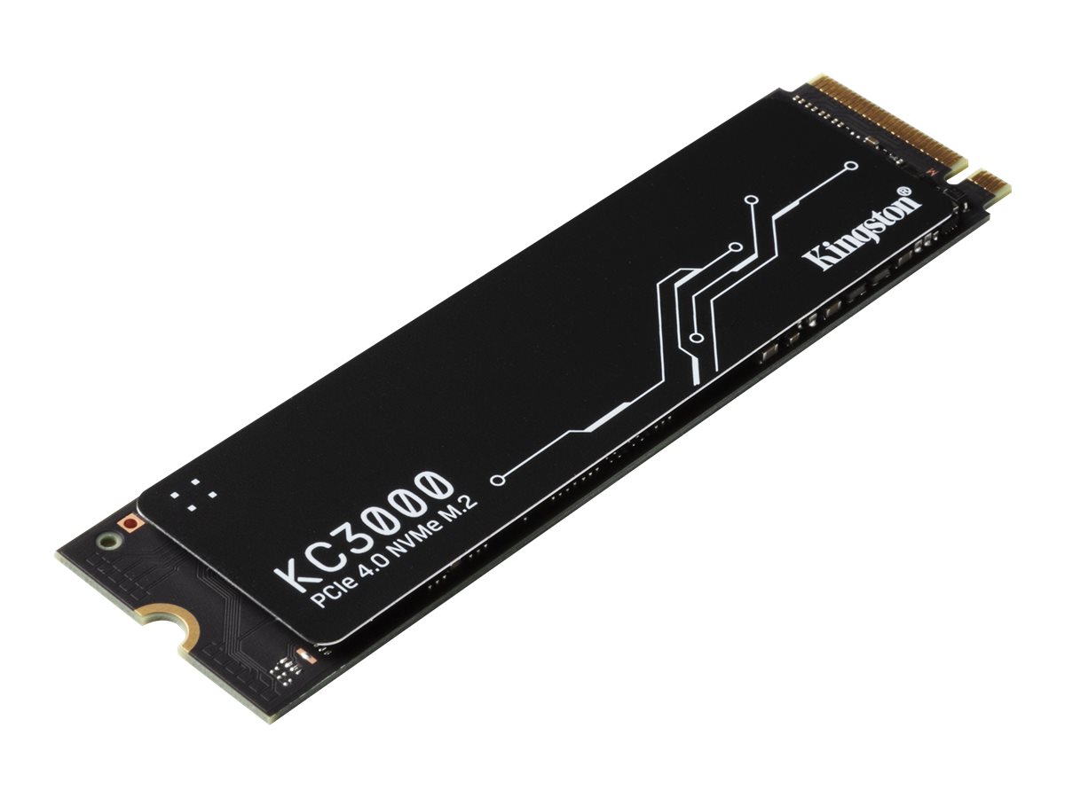 Kingston KC3000 - SSD - 2048 Go - interne - M.2 2280 - PCIe 4.0 (NVMe) - pour Intel Next Unit of Computing 12 Pro Kit - NUC12WSKi5 - SKC3000D/2048G - Disques SSD