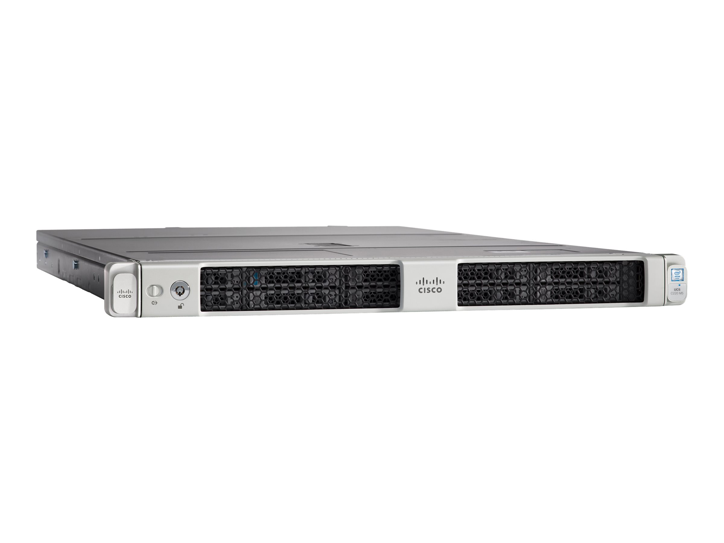 Cisco UCS C220 M5SX SFF - Serveur - Montable sur rack - 1U - 2 voies - pas de processeur - RAM 0 Go - SATA/SAS - hot-swap 2.5" baie(s) - aucun disque dur - Pilot 4 - 10 Gigabit Ethernet - moniteur : aucun - DISTI - UCSC-C220-M5SX-CH - Serveurs rack