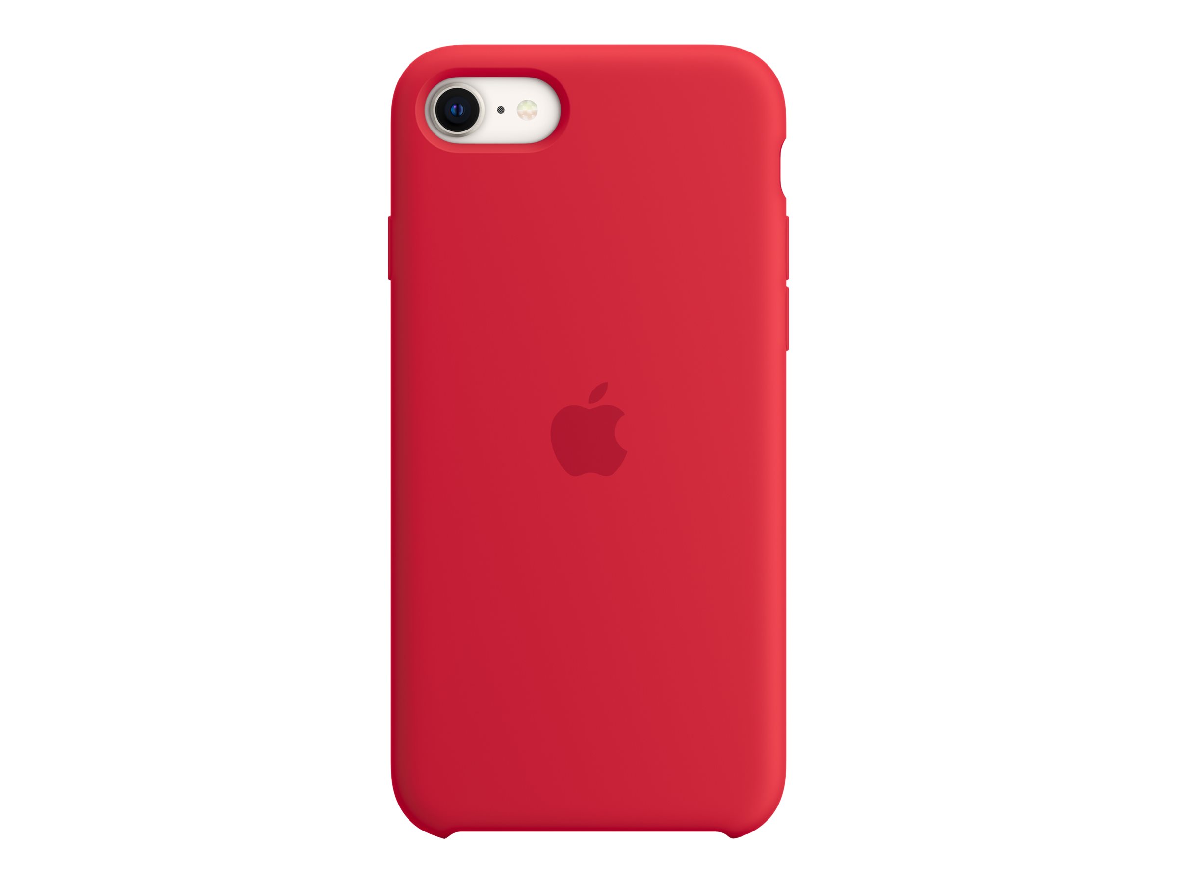 Apple - (PRODUCT) RED - coque de protection pour téléphone portable - silicone - rouge - pour iPhone 7, 8, SE (2e génération), SE (3rd generation) - MN6H3ZM/A - Coques et étuis pour téléphone portable