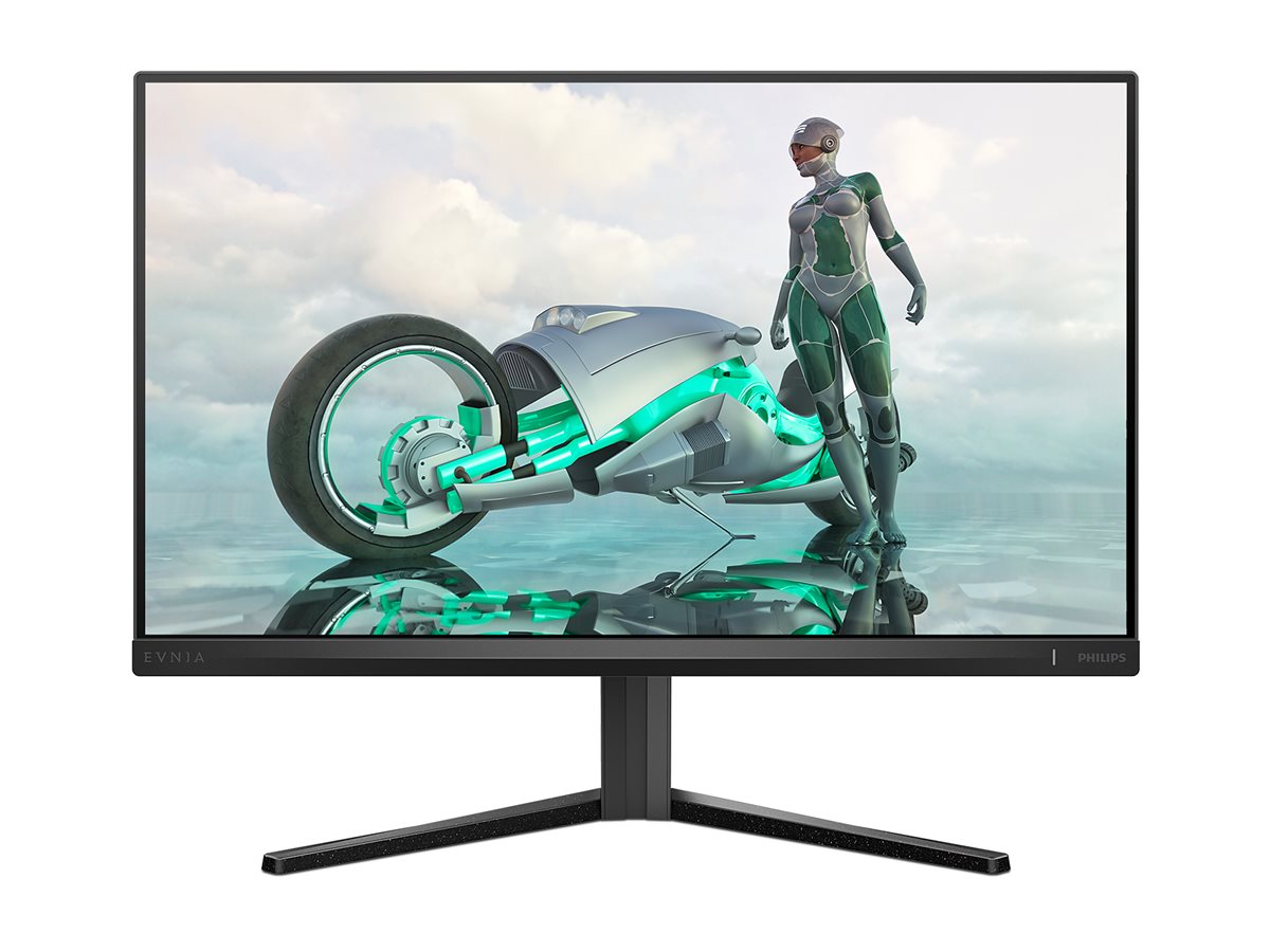 Philips Evnia 3000 24M2N3200S - Écran LED - jeux - 24" (23.8" visualisable) - 1920 x 1080 Full HD (1080p) @ 180 Hz - IPS - 300 cd/m² - 1000:1 - HDR10 - 0.5 ms - 2xHDMI, DisplayPort - haut-parleurs - Charbon - 24M2N3200S/00 - Écrans d'ordinateur