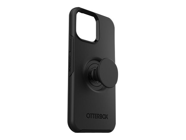 OtterBox Otter + Pop Symmetry Series - Coque de protection pour téléphone portable - polycarbonate, caoutchouc synthétique - noir - pour Apple iPhone 13 Pro Max - 77-84497 - Coques et étuis pour téléphone portable