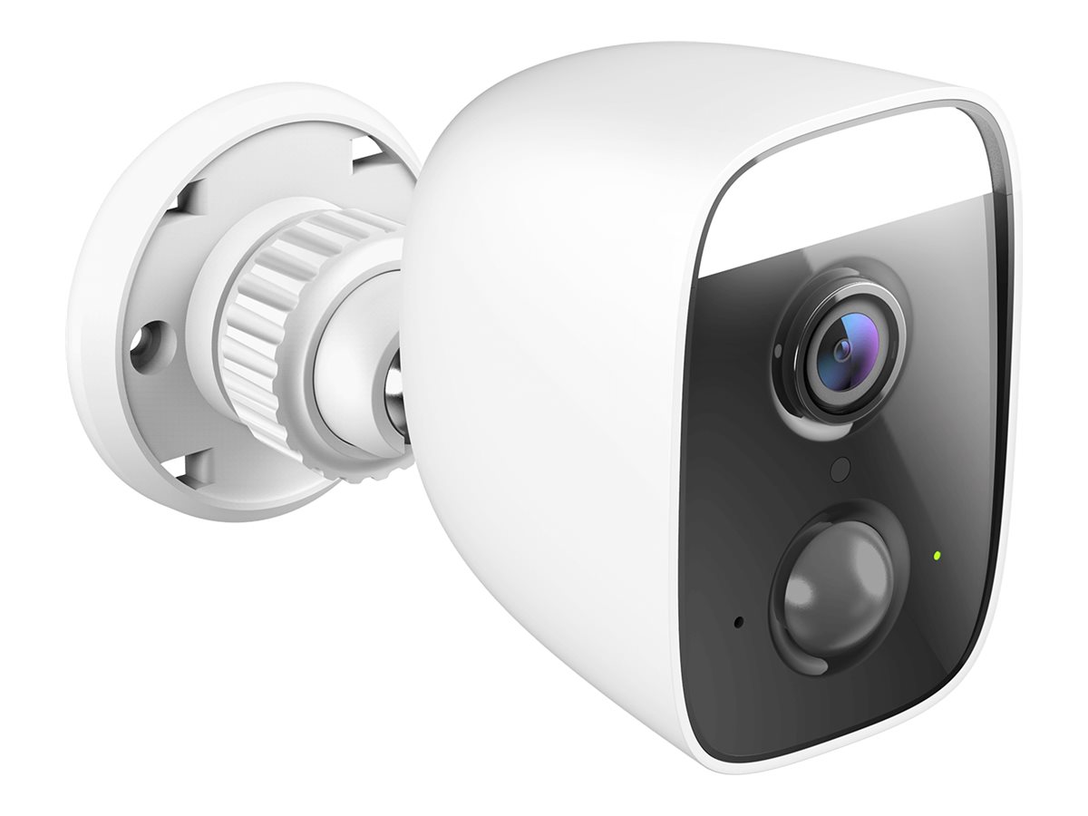 D-Link DCS 8627LH - Caméra de surveillance réseau - extérieur - résistant aux intempéries - couleur (Jour et nuit) - 2 MP - 1920 x 1080 - 1080p - Focale fixe - audio - sans fil - Wi-Fi - Bluetooth - H.264 - DC 12 V - DCS-8627LH - Caméras réseau