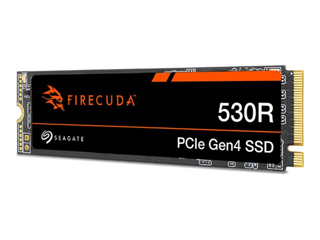 Seagate FireCuda 530R ZP4000GM3A063 - SSD - 4 To - interne - M.2 2280-D2 - PCIe 4.0 x4 (NVMe) - avec 3 ans de Seagate Rescue Data Recovery - ZP4000GM3A063 - Disques SSD