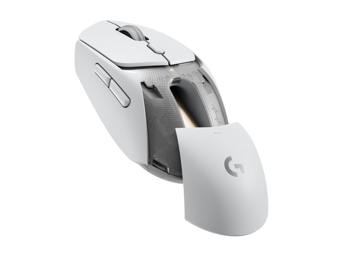 Logitech G G309 - Souris - jeux - optique - 6 boutons - sans fil - 2.4 GHz, Bluetooth - récepteur USB Logitech LIGHTSPEED - blanc - 910-007208 - Souris