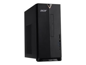 Acer Aspire TC-886 - Tour - Core i5 9400 / 2.9 GHz - RAM 8 Go - SSD 256 Go - graveur de DVD - UHD Graphics 630 - Gigabit Ethernet LAN sans fil: - 802.11a/b/g/n/ac, Bluetooth 4.2 - Win 10 Familiale 64 bits - moniteur : aucun - DT.BDCEF.00G - Ordinateurs de bureau