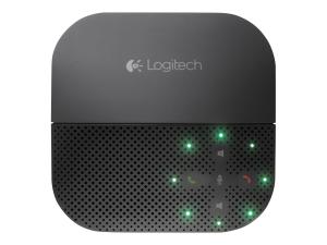 Logitech Mobile Speakerphone P710e - Haut-parleur main libre - Bluetooth - sans fil, filaire - NFC* - 980-000742 - Speakerphones
