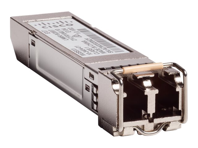 Cisco - Module transmetteur SFP (mini-GBIC) - 1GbE - 1000Base-LX, 1000Base-LH - mode unique LC/PC - jusqu'à 10 km - 1310 nm - pour Cisco 38XX, 39XX, 4451, 892; 250 Series; Catalyst 29XX, 3650, ESS9300; ME 3600; UCS 62XX - GLC-LH-SMD= - Transmetteurs SFP