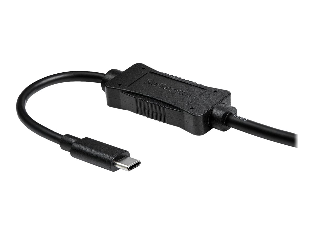 StarTech.com Câble adaptateur USB-C vers eSATA de 1 m - USB 3.0 (5 Gbps) - USB Type-C vers disque dur ou SSD eSATA - Contrôleur de stockage - SATA 6Gb/s - USB 3.0 - noir - USB3C2ESAT3 - Adaptateurs de stockage