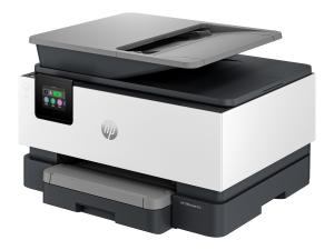 HP Officejet Pro 9120e All-in-One - Imprimante multifonctions - couleur - jet d'encre - Legal (216 x 356 mm) (original) - A4/Legal (support) - jusqu'à 21 ppm (copie) - jusqu'à 22 ppm (impression) - 250 feuilles - 33.6 Kbits/s - USB 2.0, hôte USB 2.0, Wi-Fi(ac), Bluetooth, LAN - ciment - 403X8B#629 - Imprimantes multifonctions