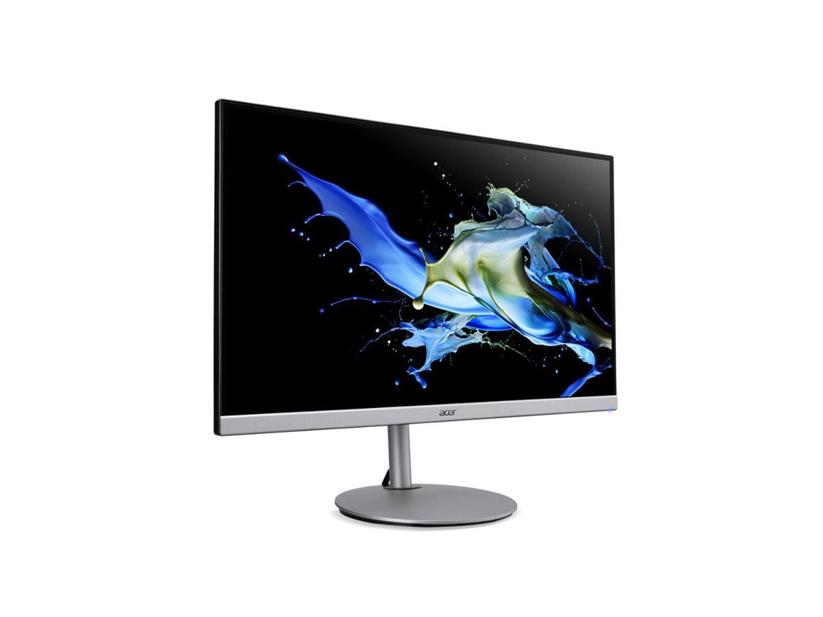 Acer CB242Y Esmiprx - CB2 Series - écran LED - 24" (23.8" visualisable) - 1920 x 1080 Full HD (1080p) @ 100 Hz - IPS - 250 cd/m² - 1000:1 - 1 ms - HDMI, VGA, DisplayPort - haut-parleurs - argent - UM.QB2EE.E02 - Écrans d'ordinateur