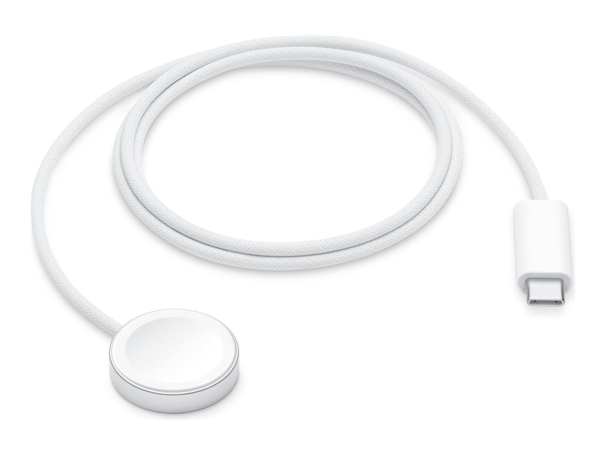 Apple Magnetic - Câble de chargement de montre intelligent - 24 pin USB-C mâle - 1 m - pour Watch SE, Series 7, Series 8, Series 9, Ultra, Ultra 2 - MT0H3ZM/A - Accessoires pour systèmes audio domestiques