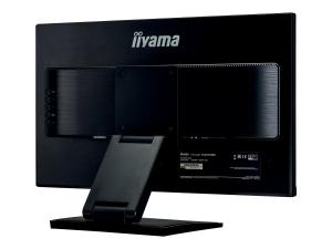 iiyama ProLite T2454MSC-B1AG - Écran LED - 23.8" - écran tactile - 1920 x 1080 Full HD (1080p) @ 60 Hz - IPS - 250 cd/m² - 1000:1 - 5 ms - HDMI, VGA - haut-parleurs - noir mat - T2454MSC-B1AG - Écrans d'ordinateur