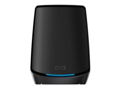 NETGEAR Orbi RBS860B - Black Edition - système Wi-Fi - (rallonge) - jusqu'à 2700 pieds carrés - maillage 1GbE - Wi-Fi 6 - Tri-bande - RBS860B-100EUS - Passerelles et routeurs SOHO