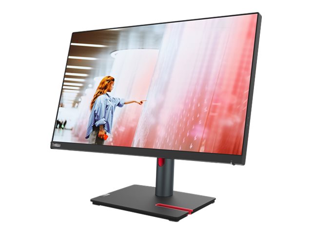 Lenovo P24q-30 - Écran LED - 23.8" - 2560 x 1440 QHD @ 60 Hz - IPS - 300 cd/m² - 1000:1 - 4 ms - HDMI, DisplayPort - noir corbeau - 63B4GAT6U1 - Écrans d'ordinateur