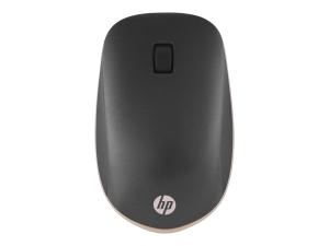 HP 410 Slim - Souris - droitiers et gauchers - 3 boutons - sans fil - Bluetooth 5.0 - argent cendré - pour Victus by HP Laptop 16; Laptop 14, 15, 17; Pavilion Plus Laptop 14; Pavilion x360 Laptop - 4M0X5AA - Souris