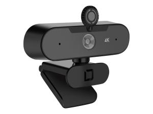 DICOTA Webcam PRO Plus 4K - Webcam - couleur - 3840 x 2160 - 2160p - audio - USB 2.0 - D31888 - Webcams