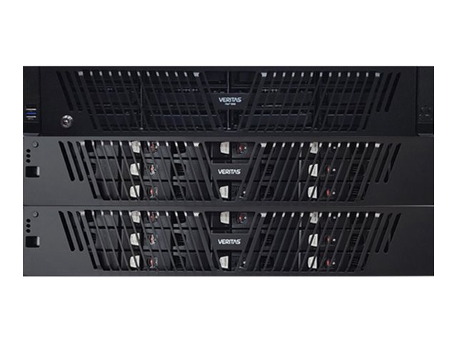 Veritas NetBackup Flex 5260 - Config A - baie de disques - 75 To - 11 Baies (SAS / PCI Express (NVMe)) - HDD 8 + SSD 3 - Gigabit Ethernet, 10 Gigabit Ethernet, 25 Gigabit Ethernet, 32Gb Fibre Channel, iSCSI (externe) - rack-montable - 2U - entreprise - avec 3 ans d'Essential Support + Service d'installation - 33888-M0032 - Baies de disque iSCSI