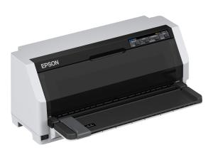 Epson LQ 780N - Imprimante - Noir et blanc - matricielle - A3 - 360 x 180 dpi - 24 pin - jusqu'à 487 car/sec - parallèle, USB 2.0, LAN - C11CJ81402 - Imprimantes matricielles