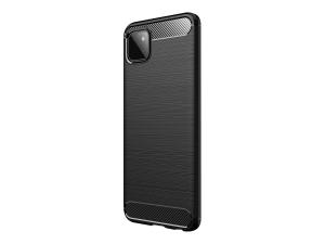 DLH - Coque de protection pour téléphone portable - silicone - noir - pour Samsung Galaxy A22 5G - DY-PS4751 - Coques et étuis pour téléphone portable