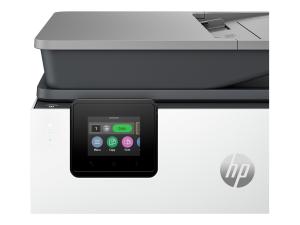 HP Officejet Pro 9120e All-in-One - Imprimante multifonctions - couleur - jet d'encre - Legal (216 x 356 mm) (original) - A4/Legal (support) - jusqu'à 21 ppm (copie) - jusqu'à 22 ppm (impression) - 250 feuilles - 33.6 Kbits/s - USB 2.0, hôte USB 2.0, Wi-Fi(ac), Bluetooth, LAN - ciment - 403X8B#629 - Imprimantes multifonctions