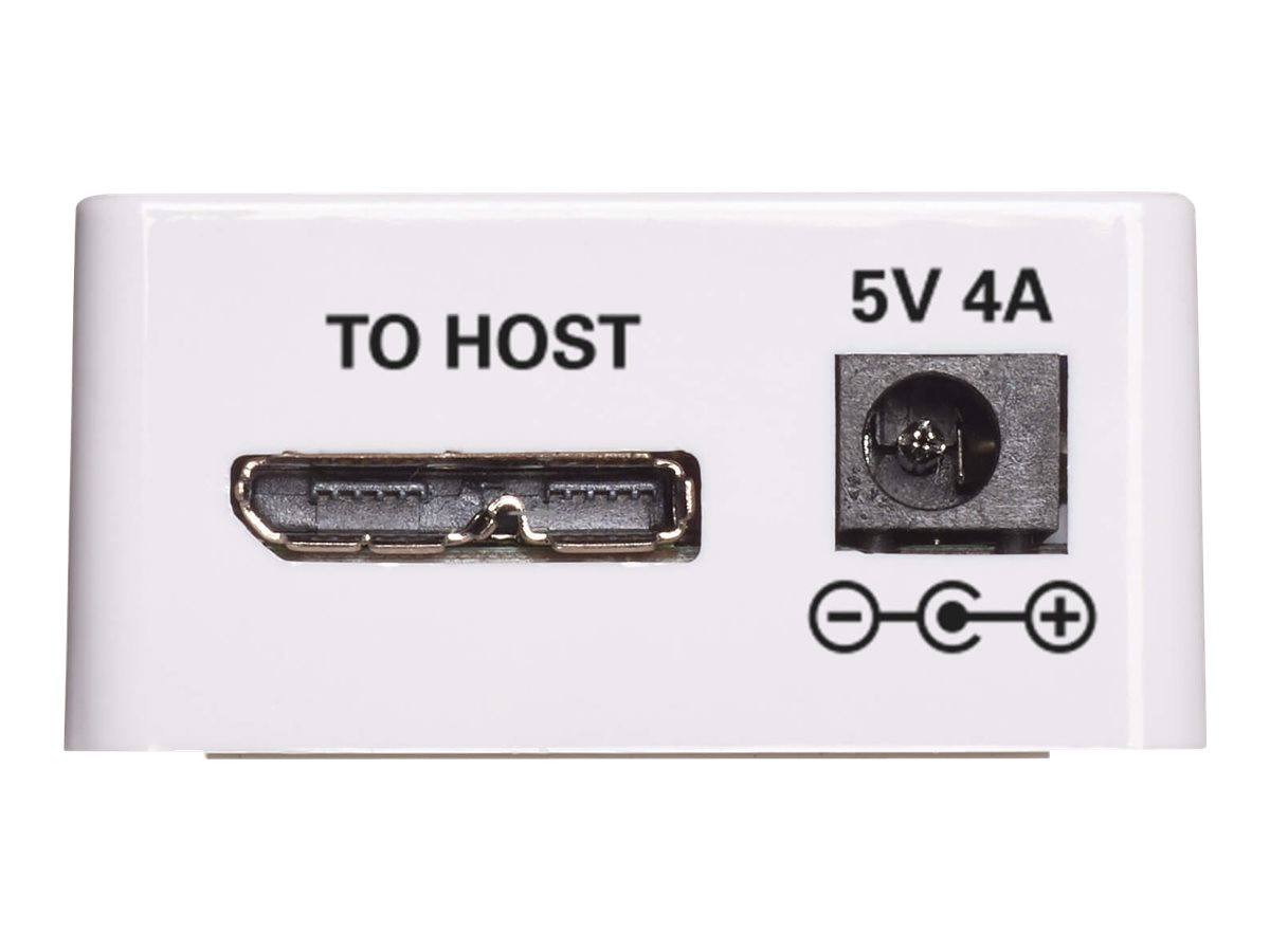 Tripp Lite 10-Port USB 3.0 / USB 2.0 Combo Hub - USB Charging, 2 USB 3.0 & 8 USB 2.0 Ports - Concentrateur (hub) - 2 x SuperSpeed USB 3.0 + 8 x USB 2.0 - de bureau - U360-010C-2X3 - Concentrateurs USB