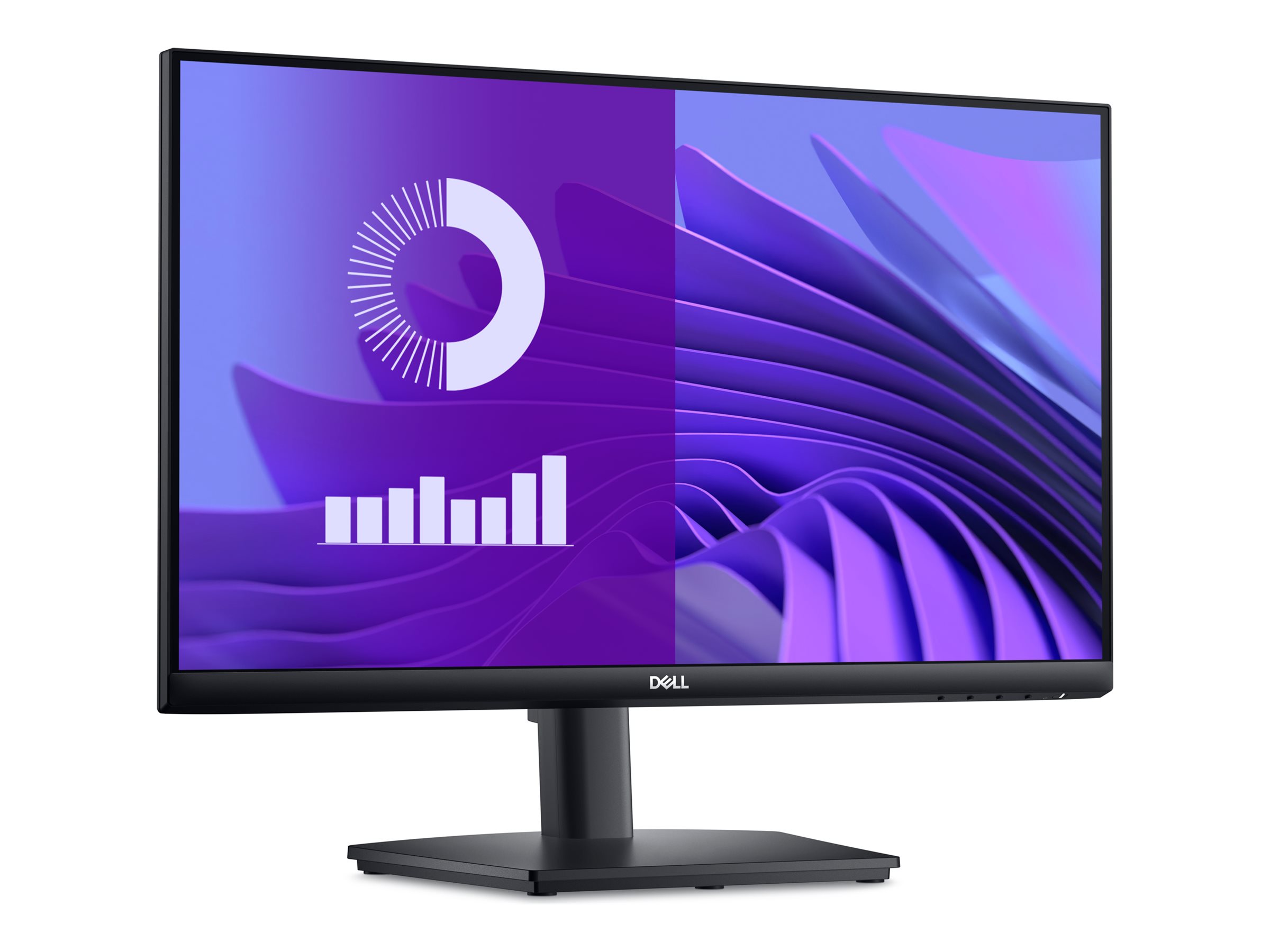 Dell E2425HS - Écran LED - 24" (23.81" visualisable) - 1920 x 1080 Full HD (1080p) @ 75 Hz - VA - 250 cd/m² - 3000:1 - 5 ms - HDMI, VGA, DisplayPort - haut-parleurs - BTO - avec 3 ans de service matériel de base avec Advanced Exchange après diagnostic à distance - Disti SNS - DELL-E2425HS - Écrans d'ordinateur