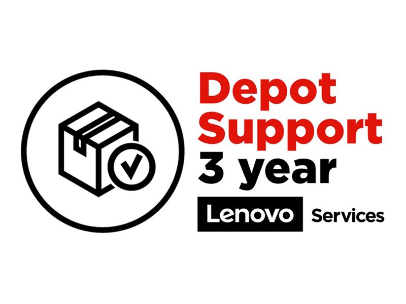 Lenovo Depot - Contrat de maintenance prolongé - pièces et main d'oeuvre - 3 années (à partir de la date d'achat originale de l'appareil) - pour IdeaPad 1 15; 3 14; 3 15; 3 17; 3 Chrome 14M836; IdeaPad Gaming 3 15; IdeaPad Slim 3 15 - 5WS0K75663 - Options de service informatique